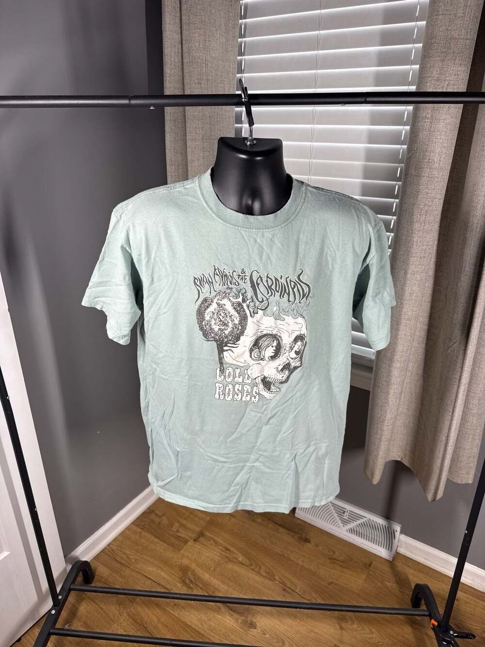Vintage Ryan Adams & The Cardinals Cold Roses Tour T-Shirt Size Large